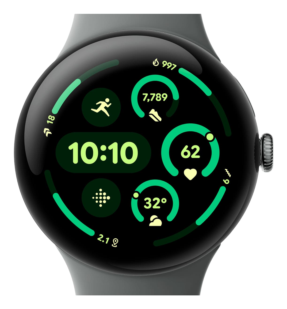 Google Pixel Watch 3 AMOLED 45 mm Digital Touchscreen Grey Wi-Fi GPS (satellite) Google Pixel Watch 3 AMOLED 45 mm Digital Touchscreen Grey Wi-Fi GPS (satellite)